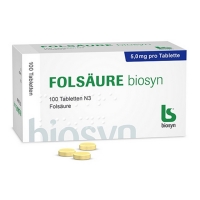 FOLSÄURE biosyn - 100 Tabletten